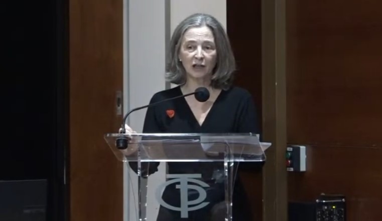 Prof.ª Doutora Maria Inácia Rezola, Comissária Executiva para as Comemorações dos 50 anos do 25 de Abril.