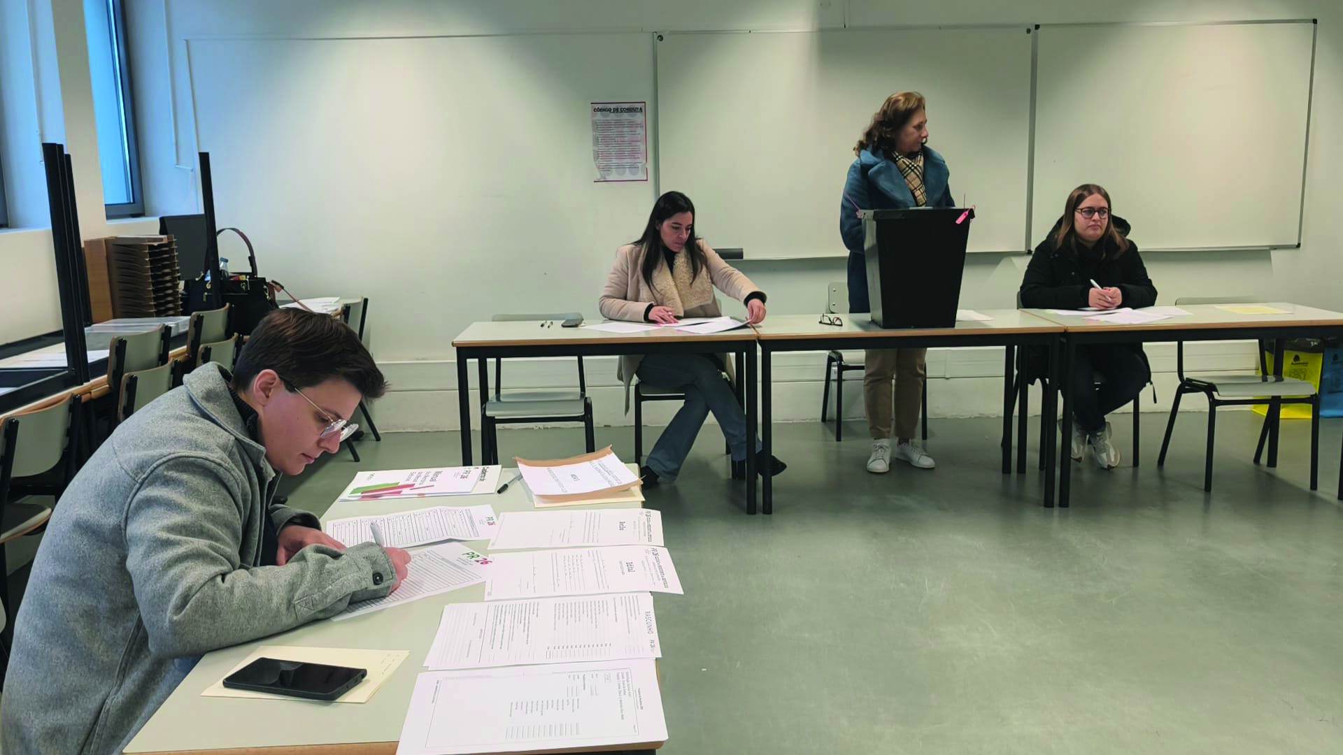 Mesa de Voto  nº5 - Oliveira de Azeméis