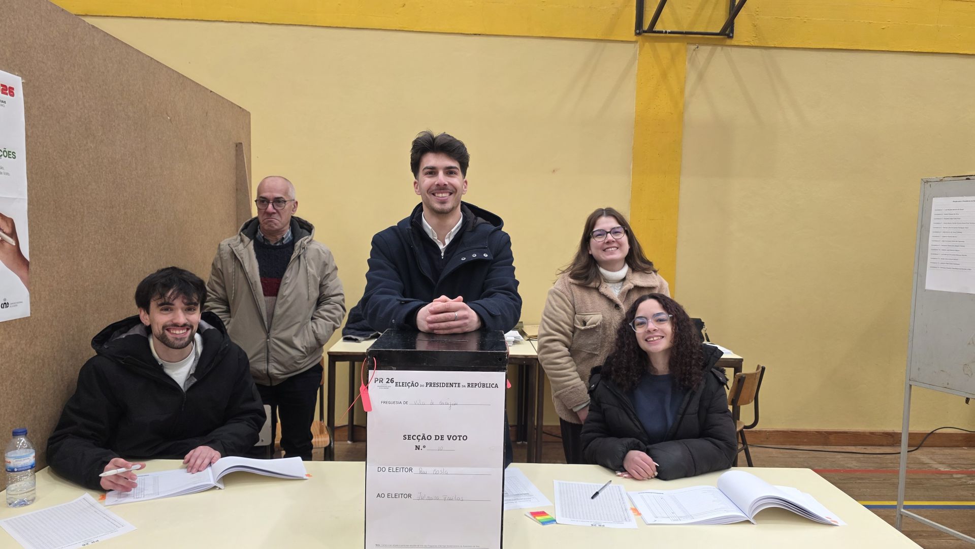 Mesa de Voto  nº10 - Cucujães