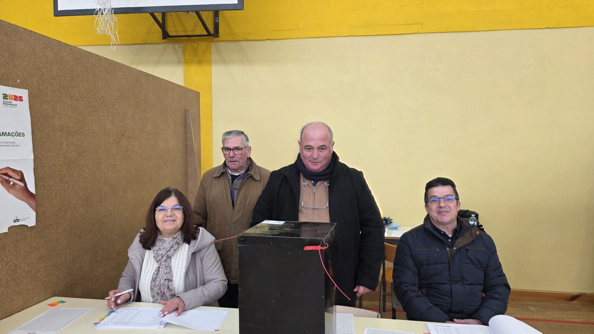 Mesa de Voto  nº4 - Cucujães