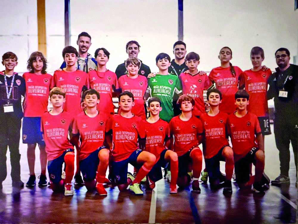 A equipa de Sub-13 da Oliveirense ficou-se pelos quartos de final