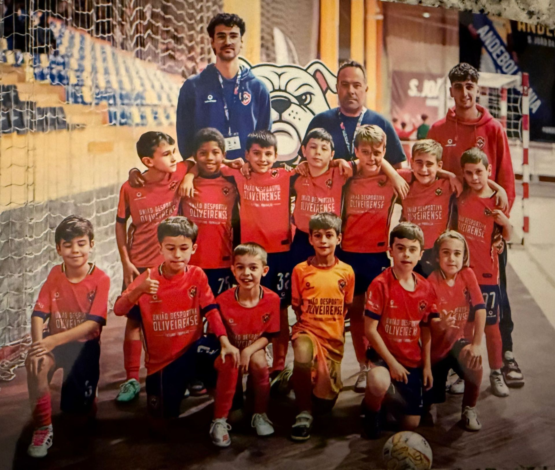 A equipa de Sub-9 da Oliveirense também participou