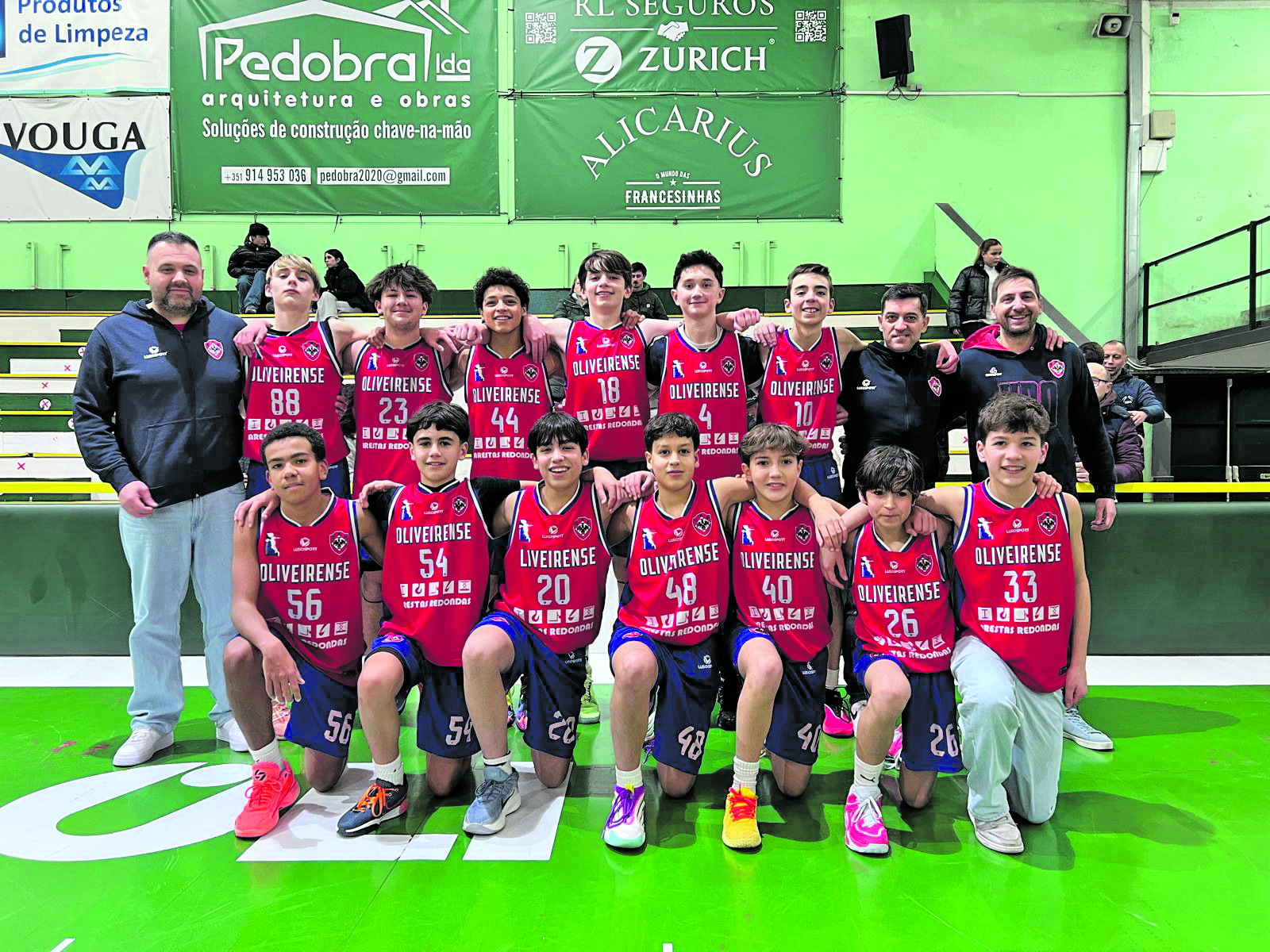 A Fase Final de Sub-14 Masculinos joga-se entre 30 de janeiro e 1 de fevereiro