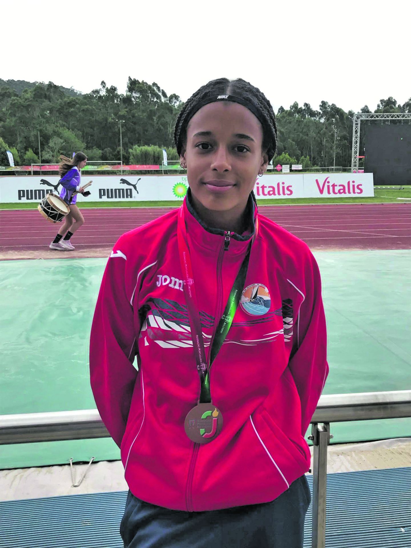 Raquel Raposo venceu o bronze nos 80m barreiras
