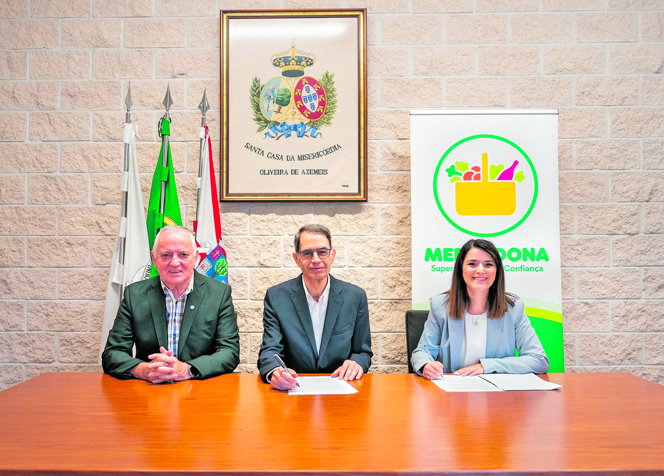 A cadeia de supermercados espanola tem colaborado com a Santa Casa da Misericórdia de Oliveira de Azeméis desde que chegou à cidade