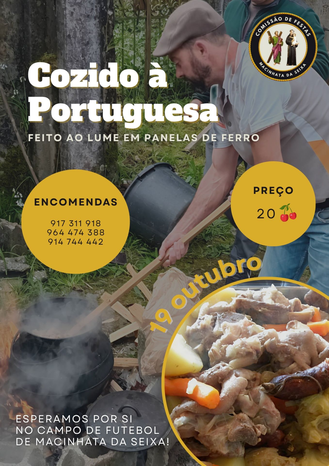 Cartaz de Divulgação do 'Cozido à Portuguesa'